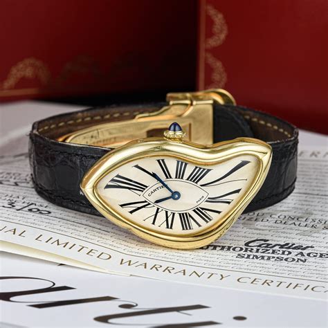 cartier wonky watch